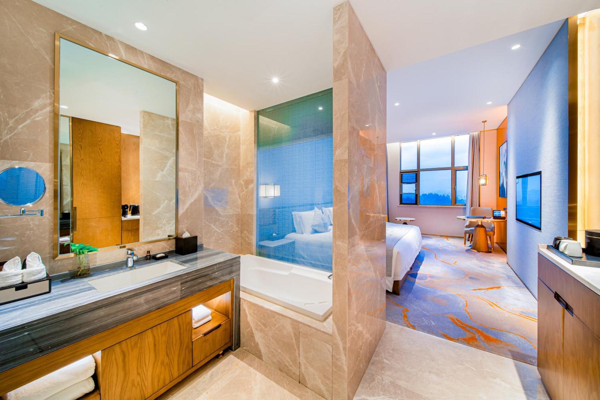 Wyndham Shiyan Downtown Hotell Exteriör bild